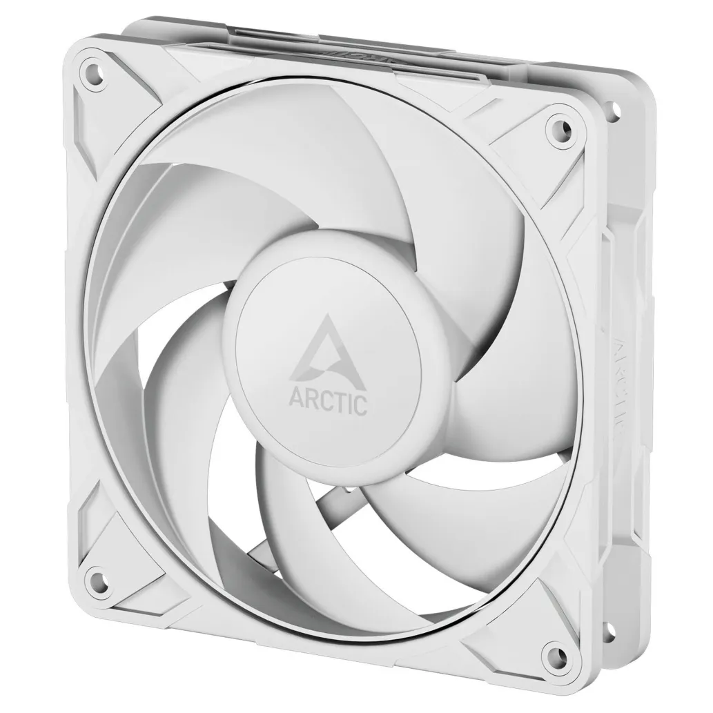 Ventilator Arctic P12 Pro PST 120mm bela