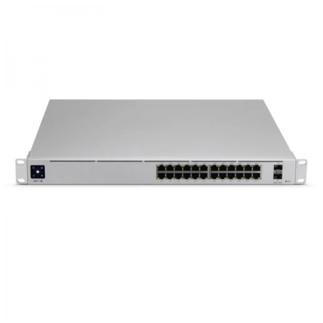 STIKALO 24-PORT UBIQUITI UniFi 100/1000 1000 PoE+ Managed Rackmount (USW-Pro-24-POE)
