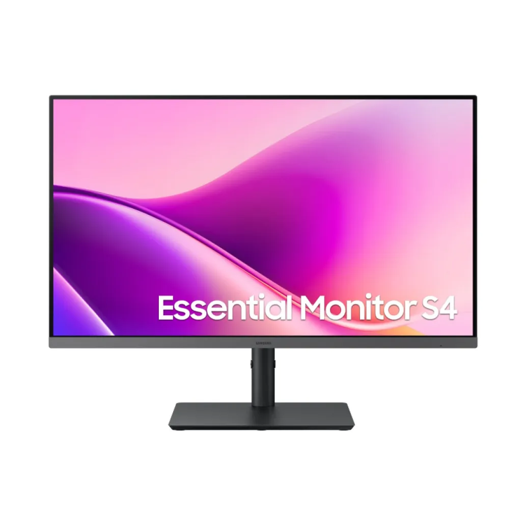 Monitor Samsung 68,6 cm (27,0") S27F434UAU 1920x1080 100Hz IPS 5ms HDMI DisplayPort USB-C 90W DP-Out 4xUSB3.2 USB-C-Out Pivot sRGB99% RJ45 EssentialS4
