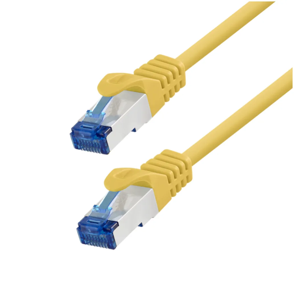KABEL PATCH SFTP Cat 6A 1,00m RJ45 10Gbit LogiLink Ultraflex rumen (C6A037S)