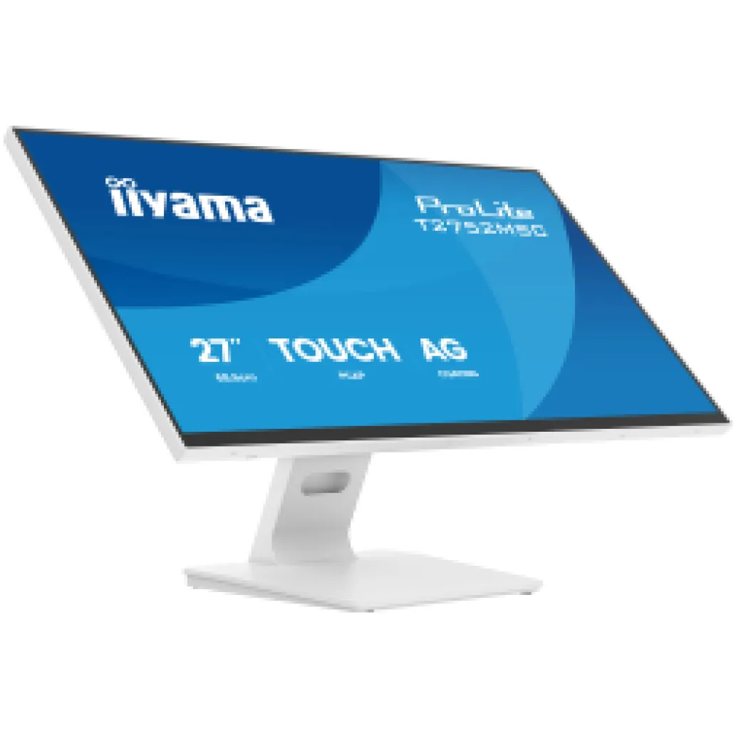 IIYAMA 68.6cm (27") T2752MSC-W1AG 16:9 Touch HDMI+DP+2xUSB 400 cd/m2 1000:1 5ms 100hz pcap hdmi displayport zvočniki 2xusb3,2 7h ips