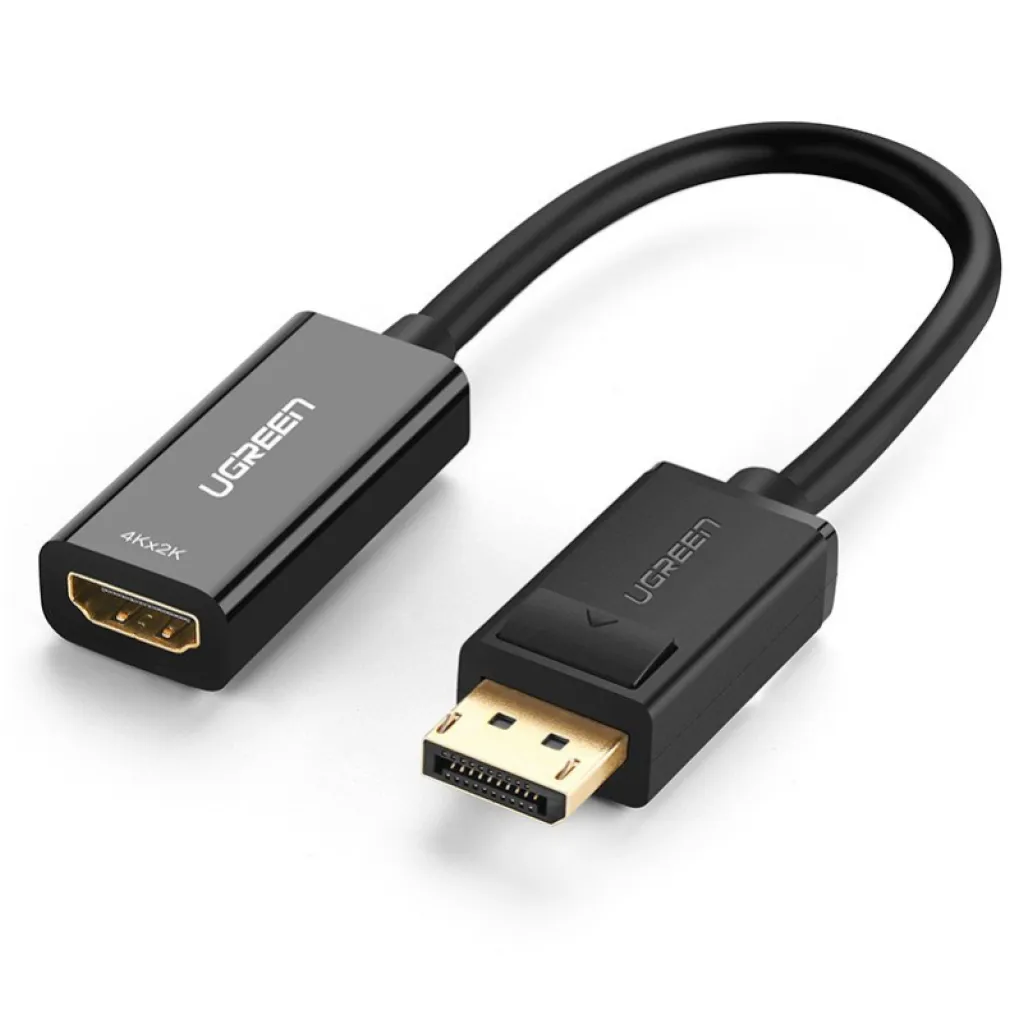 Adapter DisplayPort 1.2 (m) => HDMI (ž) 4K@30Hz UGREEN MM137 