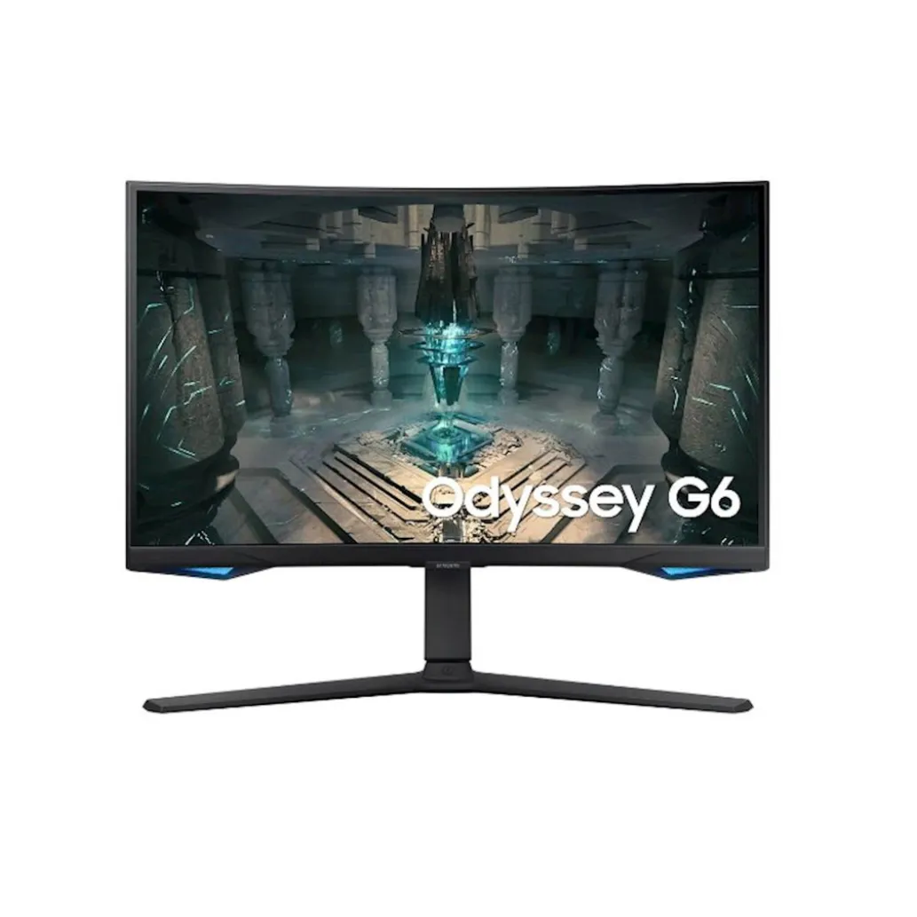 Monitor Samsung 68,6 cm (27,0") S27BG650EU 2560x1440 Curved Gaming Tizen 240Hz VA 1ms 2xHDMI DisplayPort USB3.0 Pivot Zvočniki FreeSync Premium PRO BT WiFi RJ45 HDR600 OdysseyG6