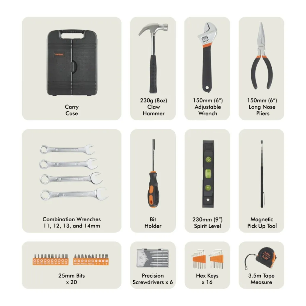 Set orodja VonHaus 53-delni - (3500020)
