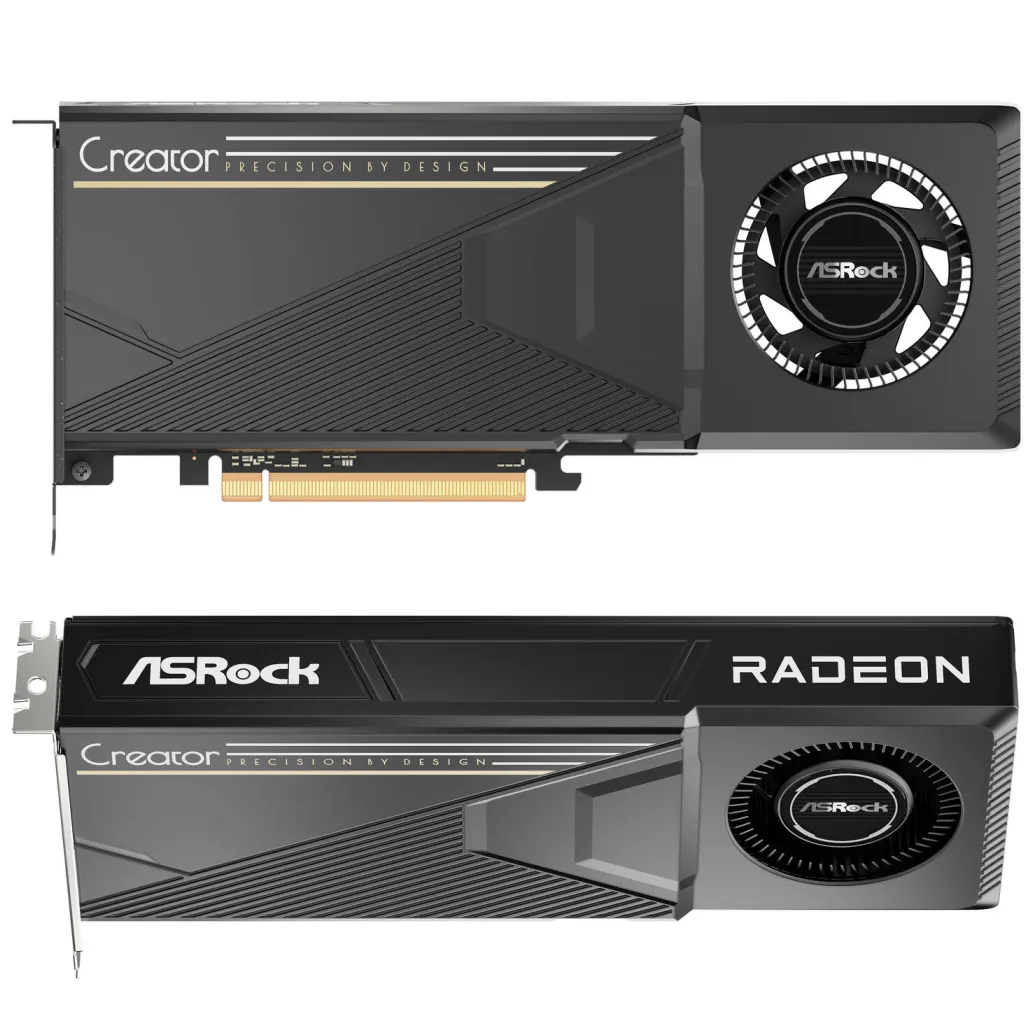 Grafična kartica AMD R9700 Asrock AI Pro Creator - 32GB GDDR6 | 4xDisplayport 2.1 (R9700 CT 32G)