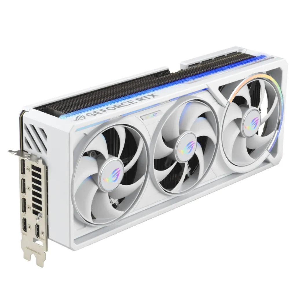 Grafična kartica nVidia RTX5080 Asus ROG Asral OC Edition Bela - 16GB GDDR7 (90YV0LV4-M0NA00)