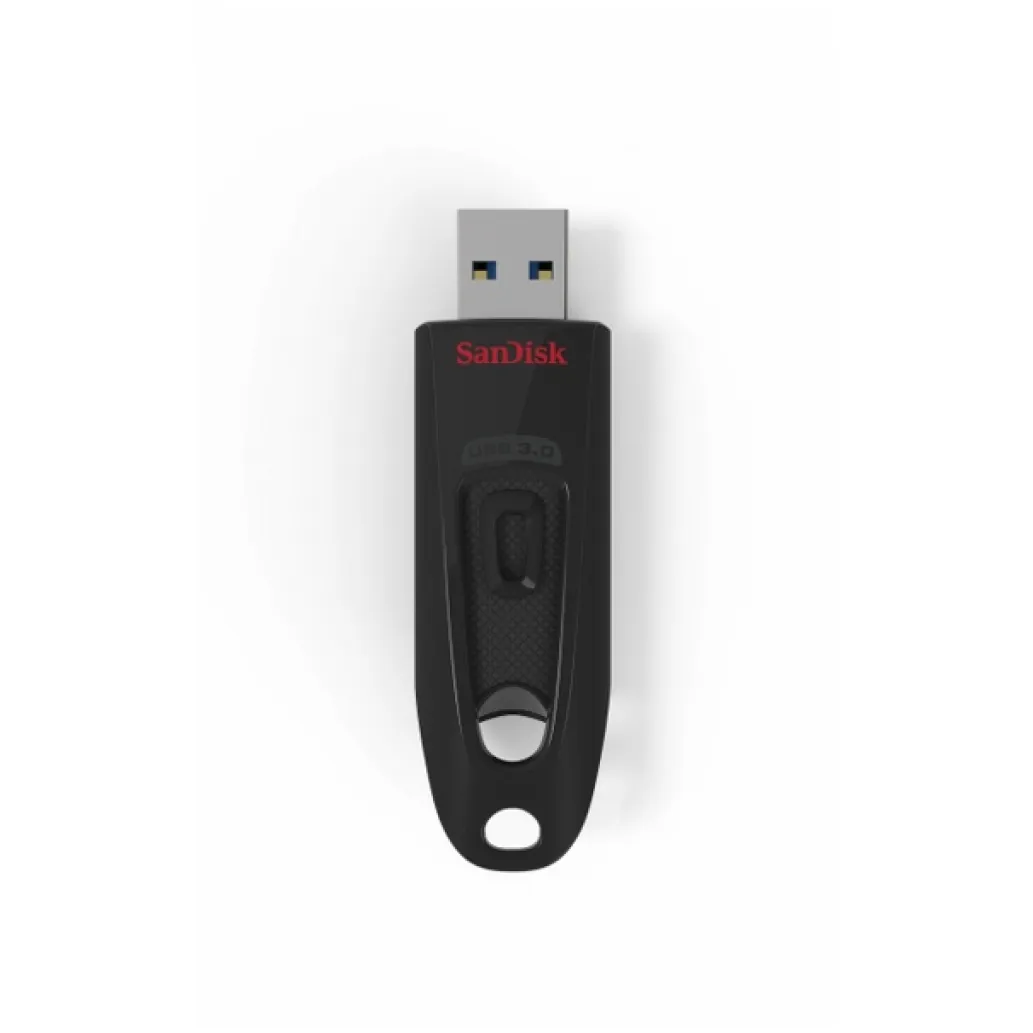 Spominski ključek 32GB USB3.0 Sandisk Ultra 100MB/s plastičen drsni črn (SDCZ48-032G-U46)