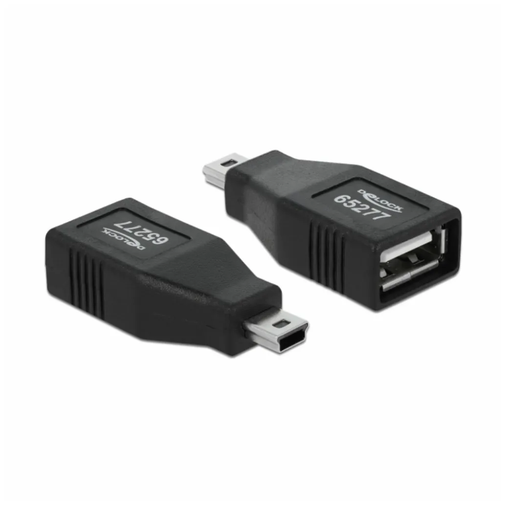 USB mini (5pin) => USB-A adapter Delock (65277)