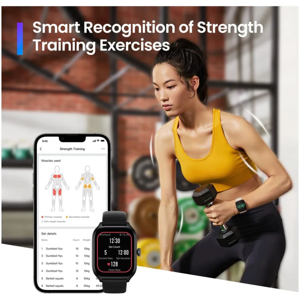 Pametna ura Amazfit GTS4 ,črna