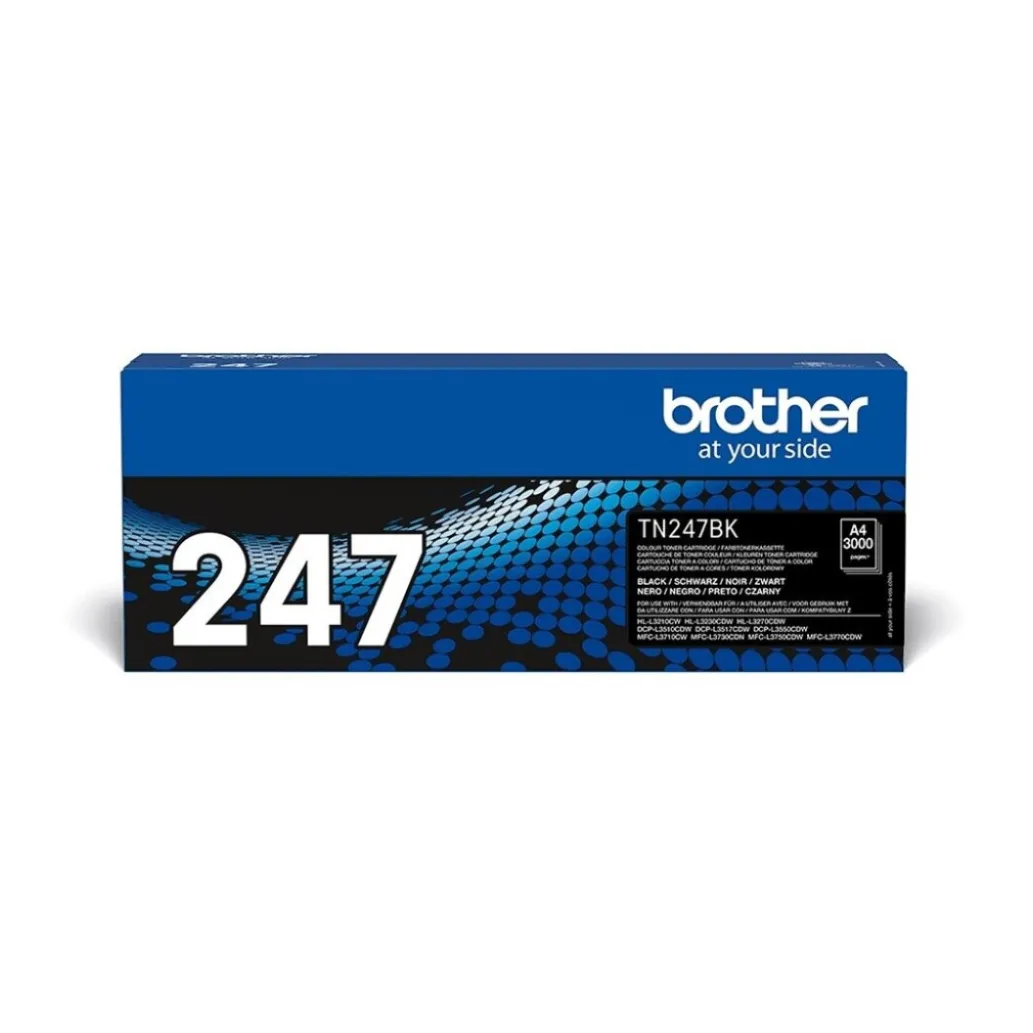 TONER BROTHER Črn visoke zmogljivosti TN247BK