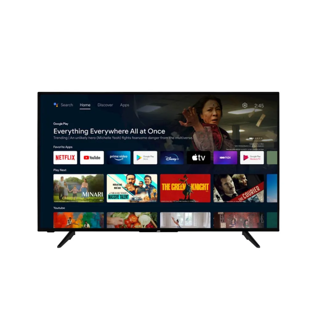 TV sprejemnik JVC 55" 139,7 cm LT-55VA3200 3840x2160 LED SMART Android 3xHDMI 2xUSB BT WiFi PPI 1800