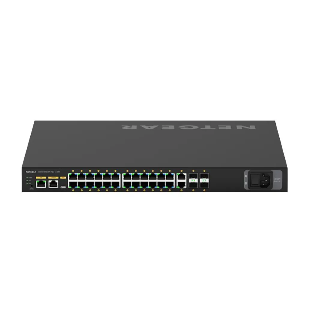Stikalo 24-PORT Netgear Line M4250-26G4F Gigabit  PoE+ (GSM4230P-100EUS)