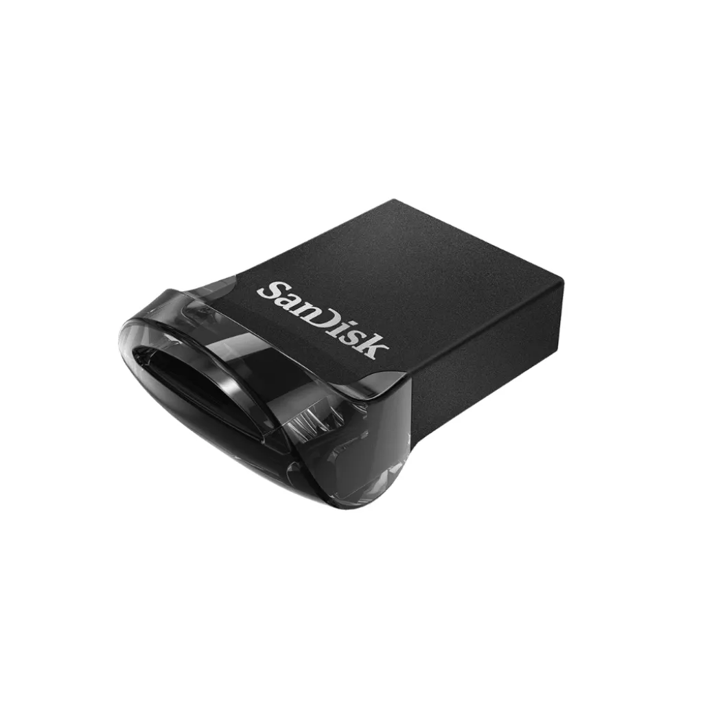 Spominski ključek 512GB USB 3.1 Sandisk Ultra FIT 130MB/s kovinski s pokrovčkom črn (SDCZ430-512G-G46)