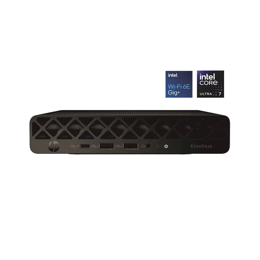Računalnik HP Mini ProDesk 4 G1i Ultra 7-265T/Q870/16GB-DDR5/1TB/Intel grafika HDMI 2xDP USB-C/BT WiFi RJ45/90W-89%/Win11Pro BY6X7ET#BED