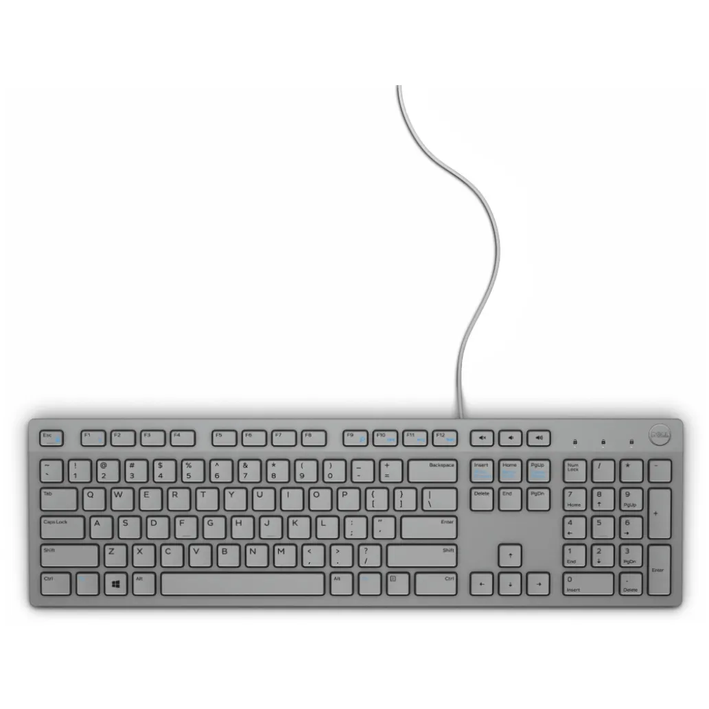 Tipkovnica Dell KB216 USB US International siva (580-ADHR)