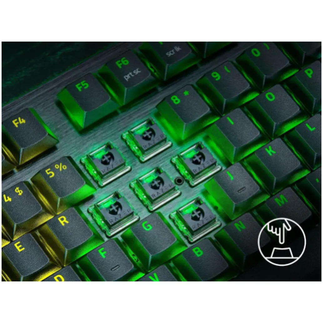 Gaming Tipkovnica Žična Razer Huntsman V3 Pro US | črna RGB (Low-profile Tenkeyless) (RZ03-05850100-R3M1)