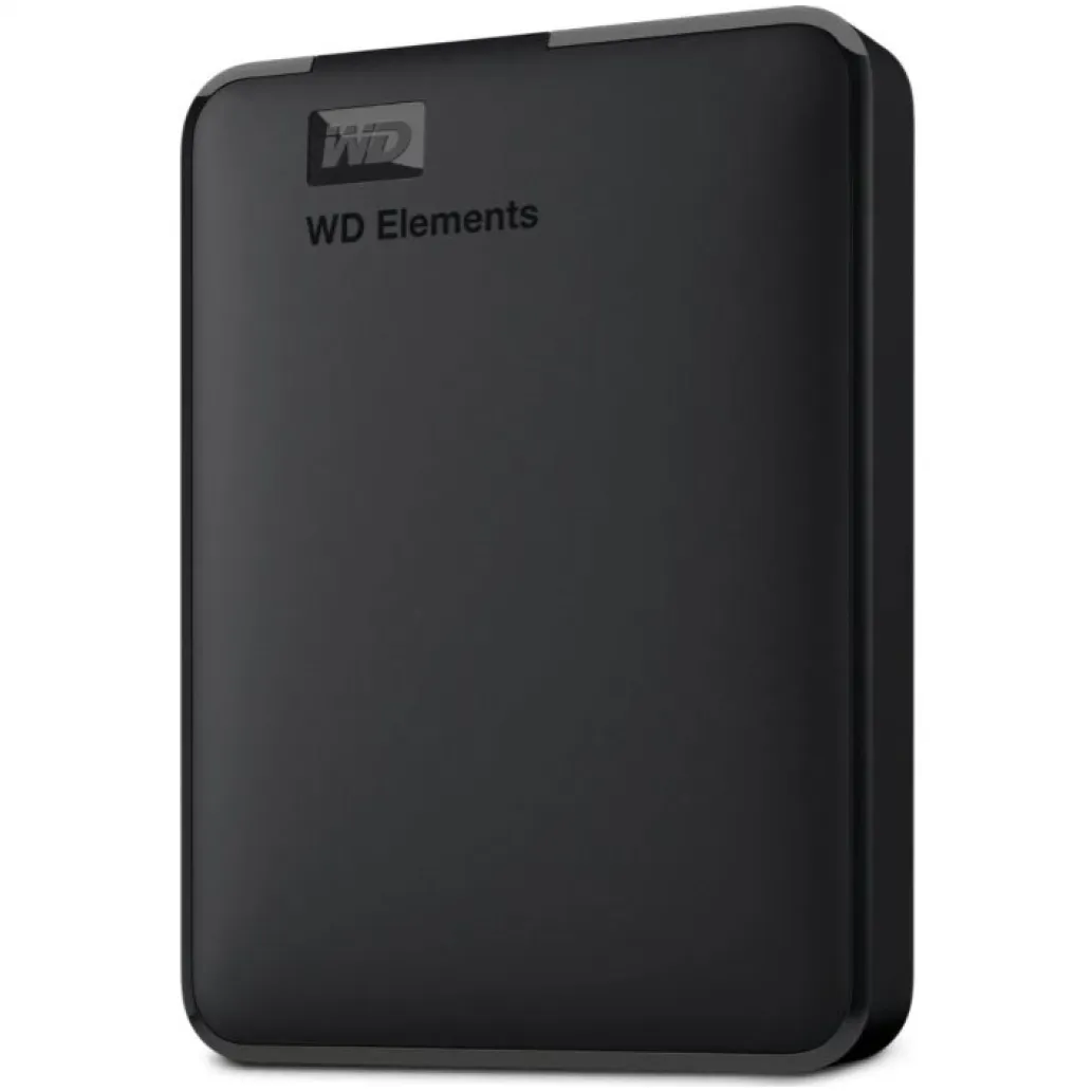 Prenosni disk 6,4cm (2,5") 5TB USB 3.2 WD ElementsPortable  - črna (WDBU6Y0050BBK)