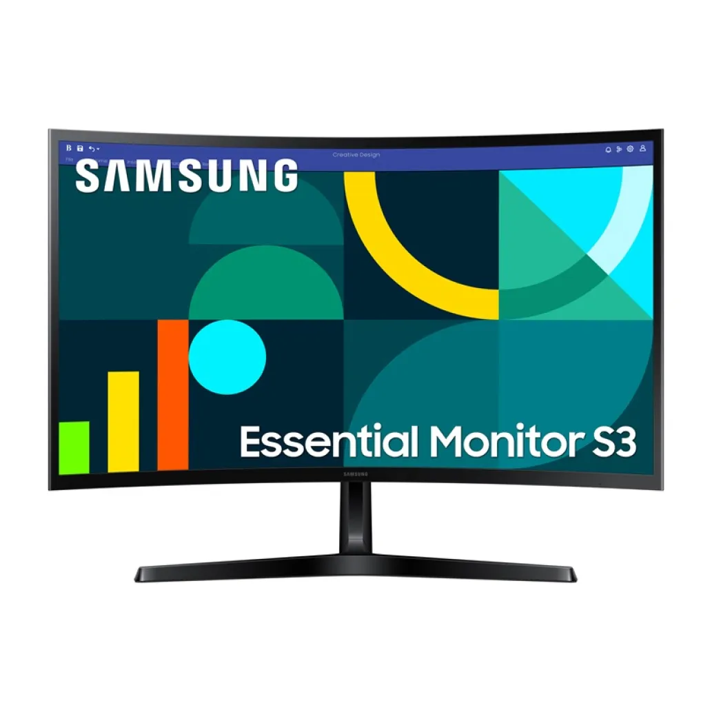 Monitor Samsung 68,6 cm (27,0") S27D366GAU 1920x1080 Curved 100Hz VA 4ms VGA HDMI sRGB95% EssentialS3