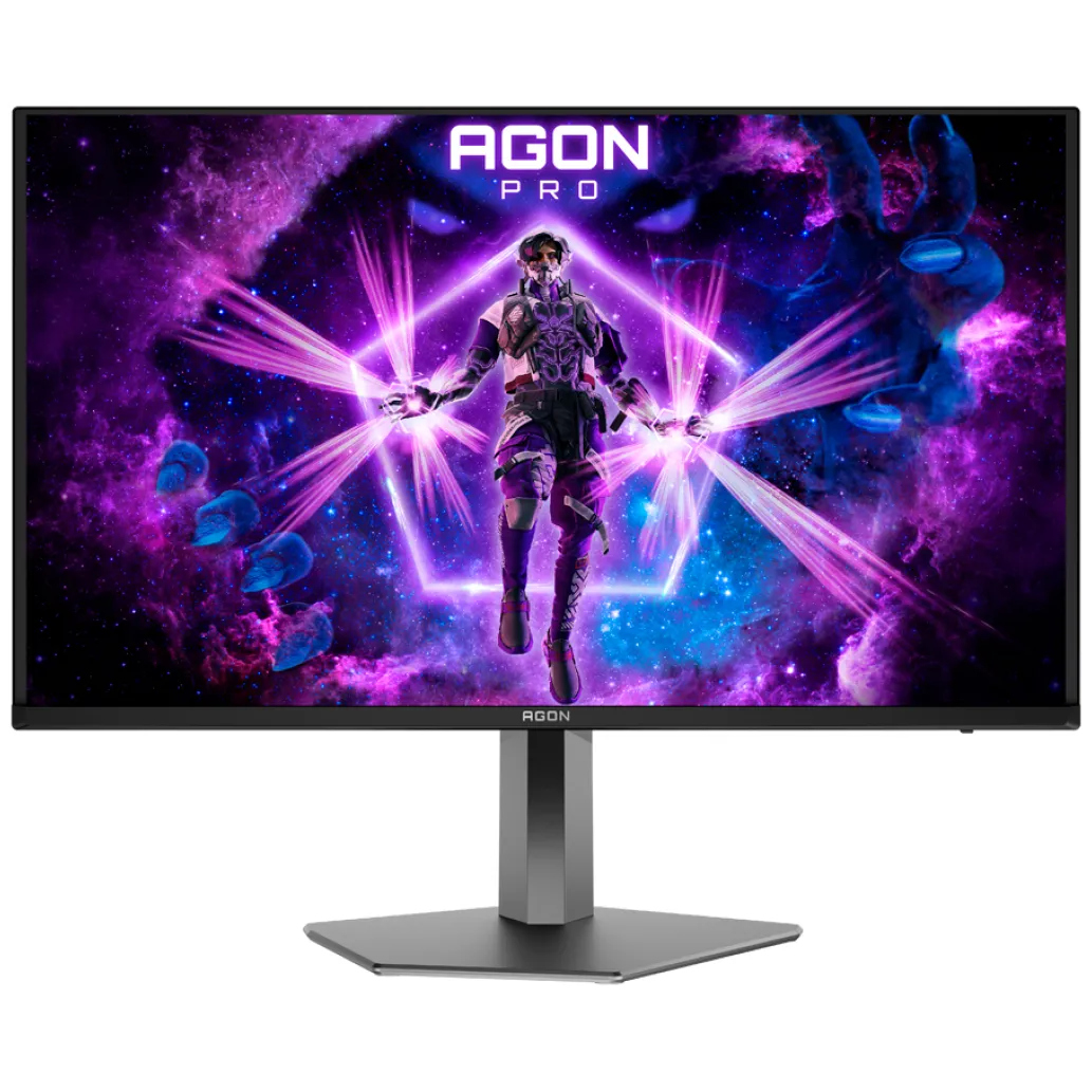 Monitor AOC 80 cm (31,5") AG326UD 3840x2160 Gaming 165Hz OLED 0,03ms 2xHDMI DisplayPort 3xUSB3.2 Pivot Zvočniki 2x8W 2H DCI-P3-99% AdaptiveSync G-Sync Compatible HDR400 Agon PiP+PbP