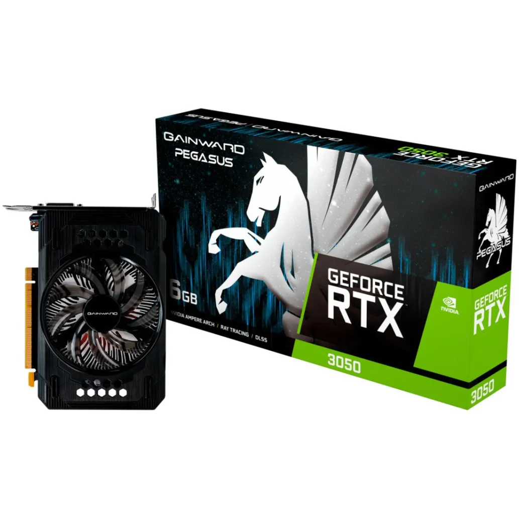 Grafična kartica nVidia RTX3050 Gainward Pegasus - 6GB GDDR6 (NE63050018JE-1072E)