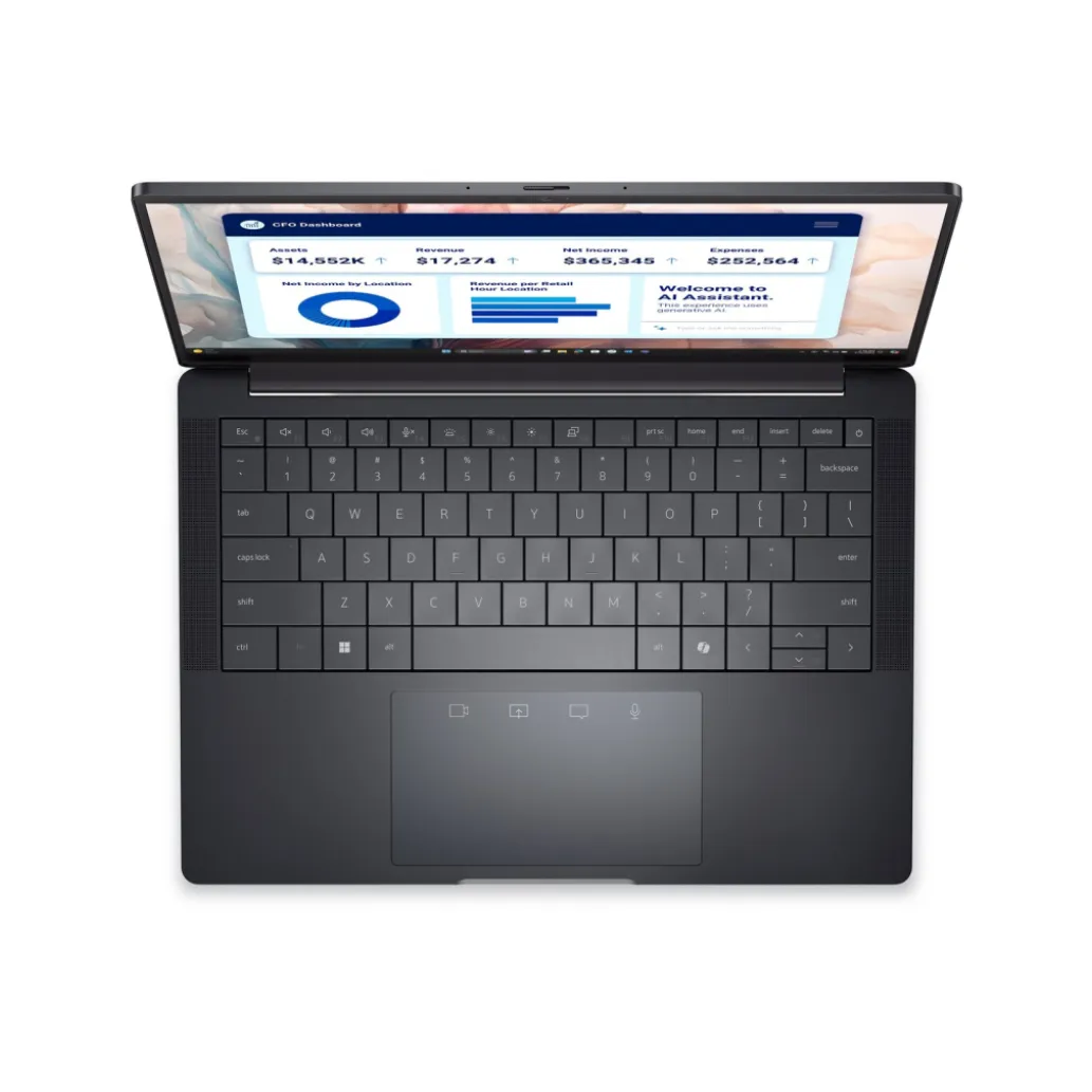 Prenosnik DELL 33,7 cm (13,3") Pro 13 Premium 2560x1600 IPS na dotik 500nit Ultra 7-268V/32GB/SSD1TB/BL/AI Chip: 48 TOPs/Mg-AL/Intel Arc 140V/Win11Pro (210-BPBZ-U7-TOUCH)