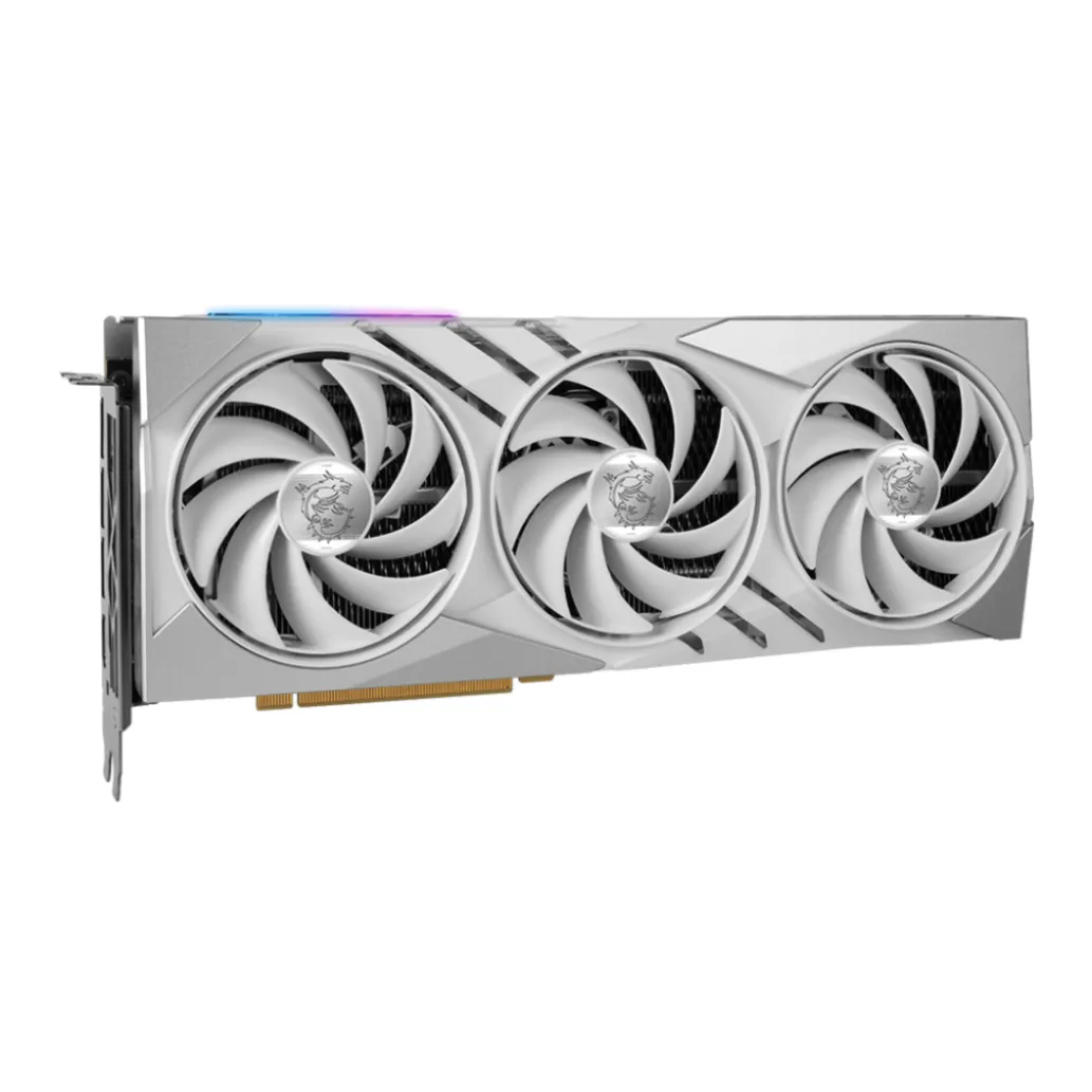 Grafična kartica nVidia RTX4060Ti MSI GAMING X Slim Bela - 16GB GDDR6 (V517-001R)