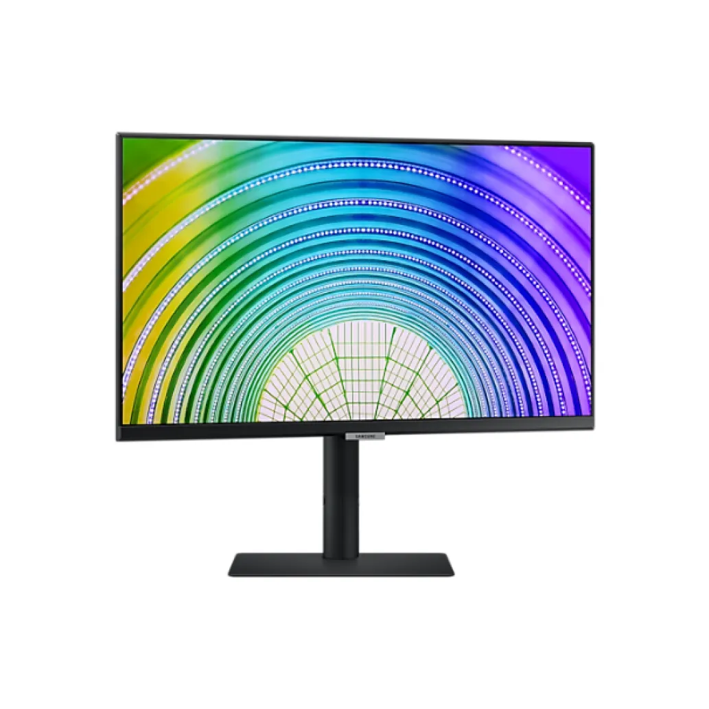 Monitor Samsung 60,5 cm (23,8") S24A60PUCU 2560x1440 75Hz IPS 5ms VGA HDMI DisplayPort USB-C 65W 2xUSB3,2 Pivot sRGB99% FreeSync HDR10