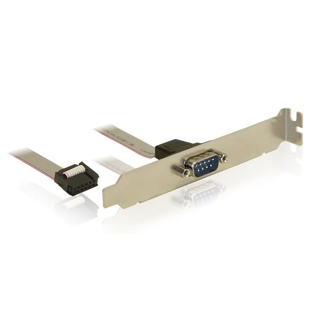 Adapter MB interni COM (RS232) port => PCI slot 25cm Delock - priklop na plošči
