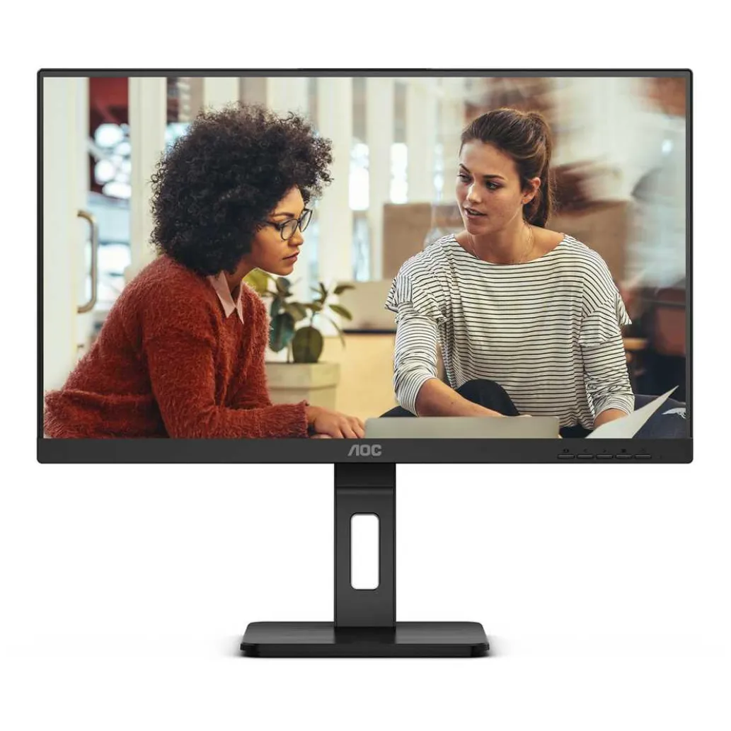 Monitor AOC 60,5 cm (23,8") 24E3QAF 1920x1080 75Hz IPS 4ms VGA HDMI DisplayPort Pivot Zvočniki 3H