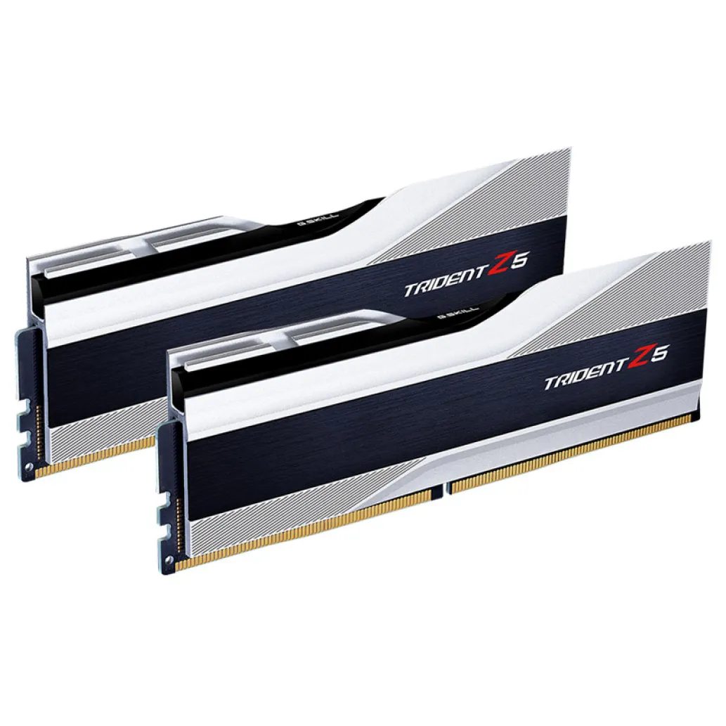 DDR5 32GB 6000MHz CL36 KIT (2x16GB) G.Skill Trident Z5 EXPO 1,35V srebrna (F5-6000J3636F16GX2-TZ5S)