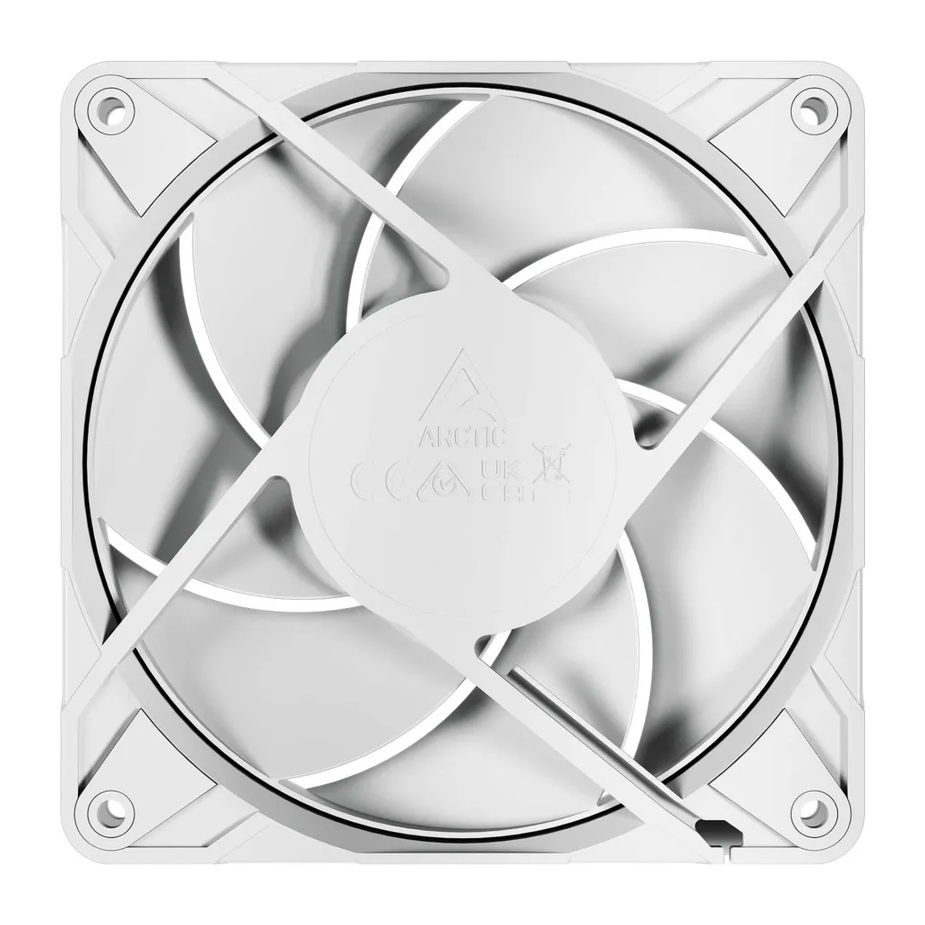 Ventilator Arctic P12 Pro PST 120mm bela
