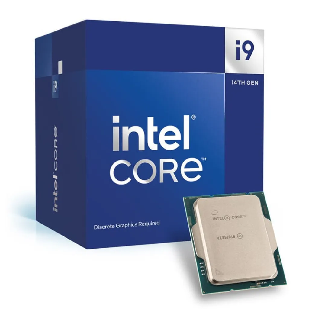 Procesor Intel 1700 Core i9 14900F 8C/16T 4,3/5,8GHz BOX 65W/219W brez grafike brez hladilnika