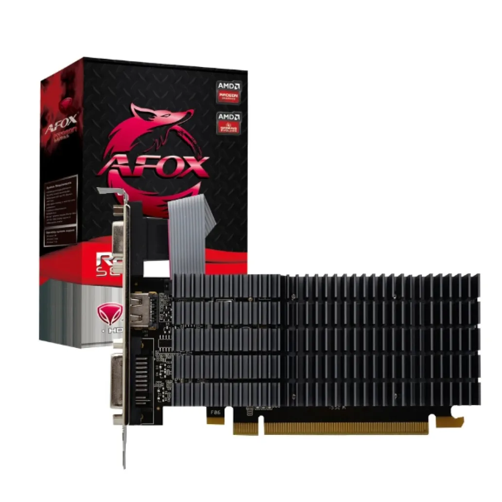 AMD R5 230 1GB DDR3 AFOX VGA DVI HDMI (AFR5230-1024D3L9-V2)