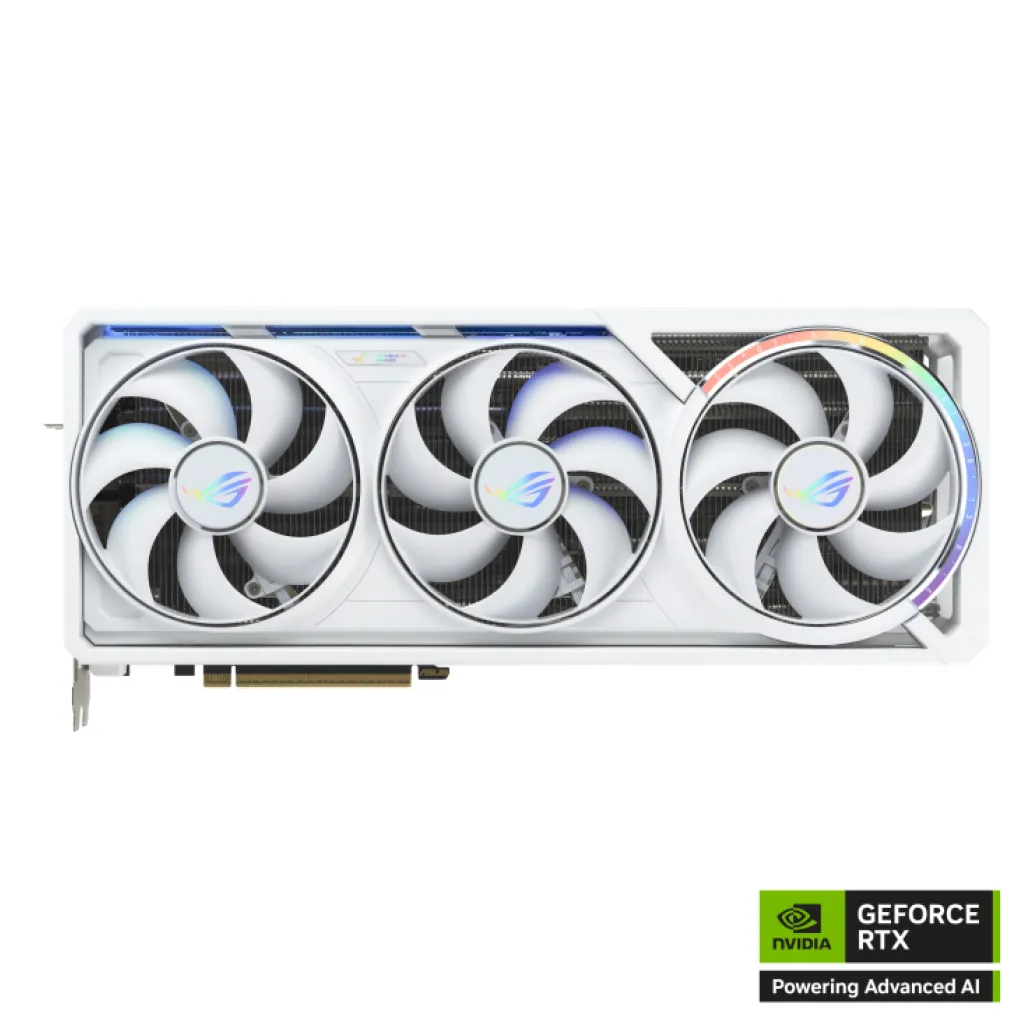 Grafična kartica nVidia RTX5080 Asus ROG Asral OC Edition Bela - 16GB GDDR7 (90YV0LV4-M0NA00)