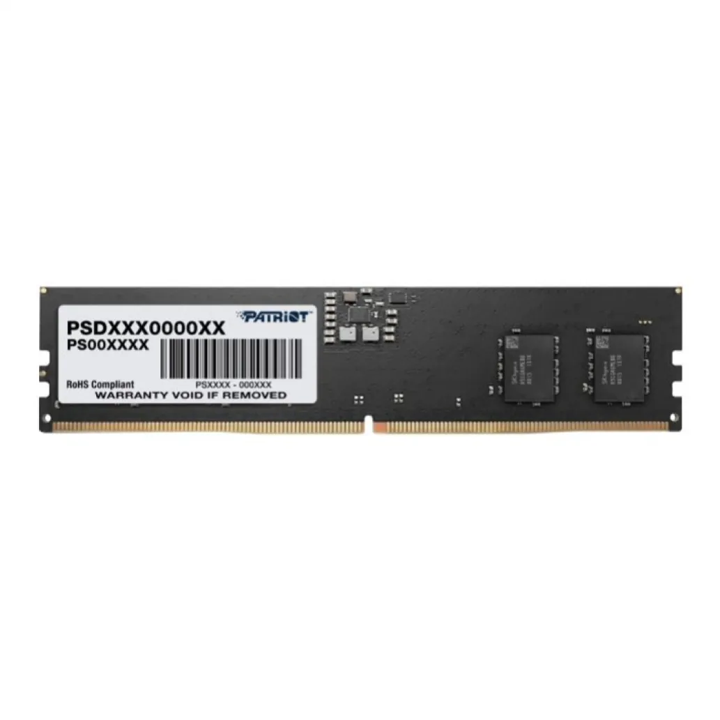 DDR5 16GB 5600MHz CL46 Single (1x16GB) Patriot Signature Line 1,1V PC črna (PSD516G560081)