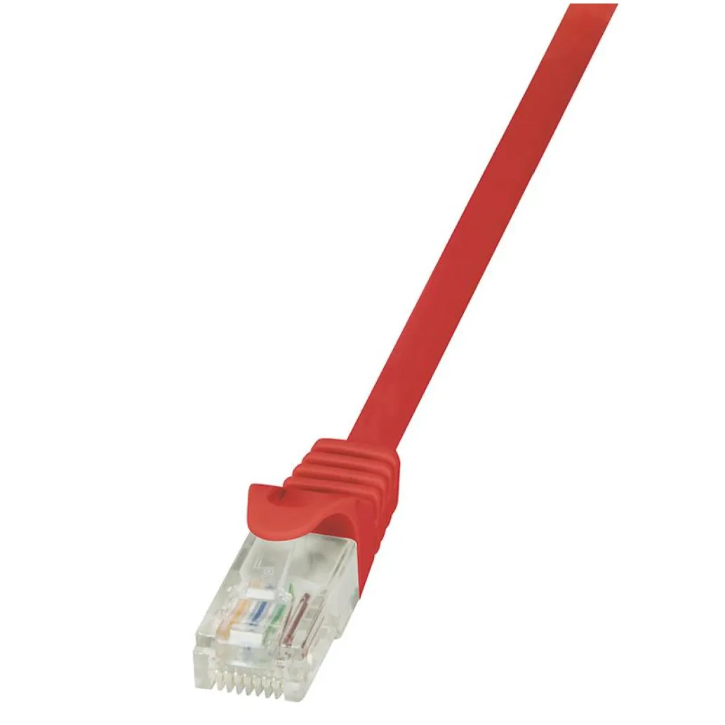 KABEL PATCH UTP Cat 6 2,00m RJ45 1Gbit LogiLink CCA - rdeč (CP2054U)