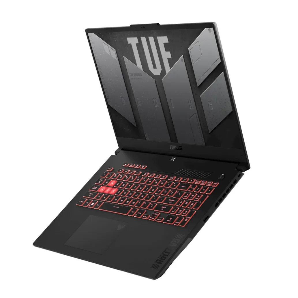 Prenosnik Asus 43,9 cm (17,3") TUF Gaming A17 1920x1080 IPS G-SYNC 250nit 144Hz R7-7435HS/16GB/512GB/BL/RTX4050-6GB/Win11Home (90NR0JL5-M001D0)