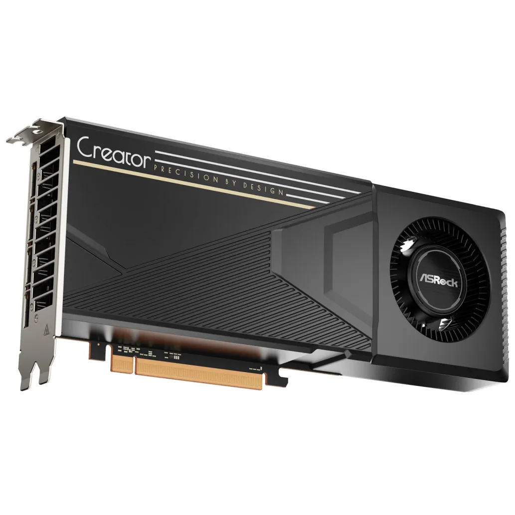 Grafična kartica AMD R9700 Asrock AI Pro Creator - 32GB GDDR6 | 4xDisplayport 2.1 (R9700 CT 32G)
