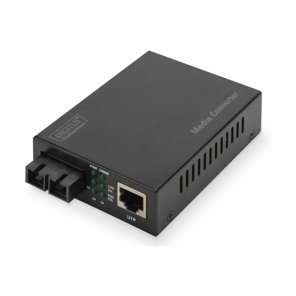 Pretvornik FO-UTP 1000/1000 SC Multimode Digitus (DN-82120-1)