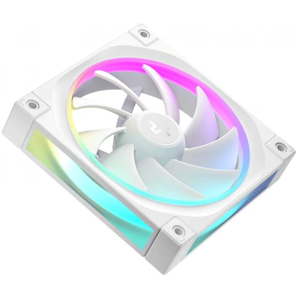 Ventilator Deepcool FL12 120mm bela RGB
