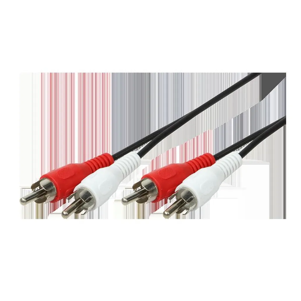 Kabel Audio 2x Cinch M => 2x Cinch M - 10,0m LogiLink (CA1041) EOLS-P