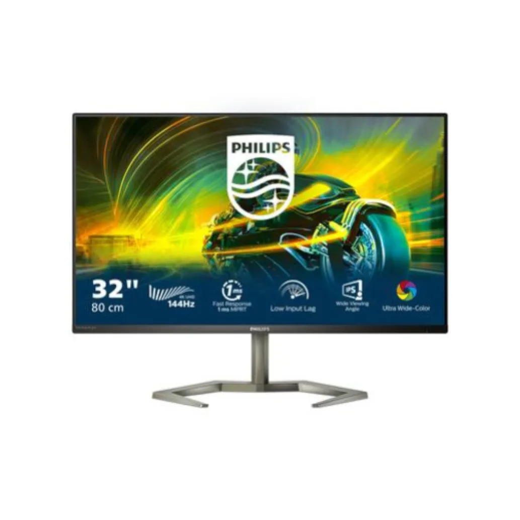 Monitor Philips 80 cm (31,5") 32M1N5800A 3840x2160 Gaming 144Hz IPS 1ms 2xHDMI 2xDisplayPort 4xUSB3.2 Pivot Zvočniki 2x5W  3H sRGB124% FreeSync Premium G-Sync Compatible HDR400 Momentum