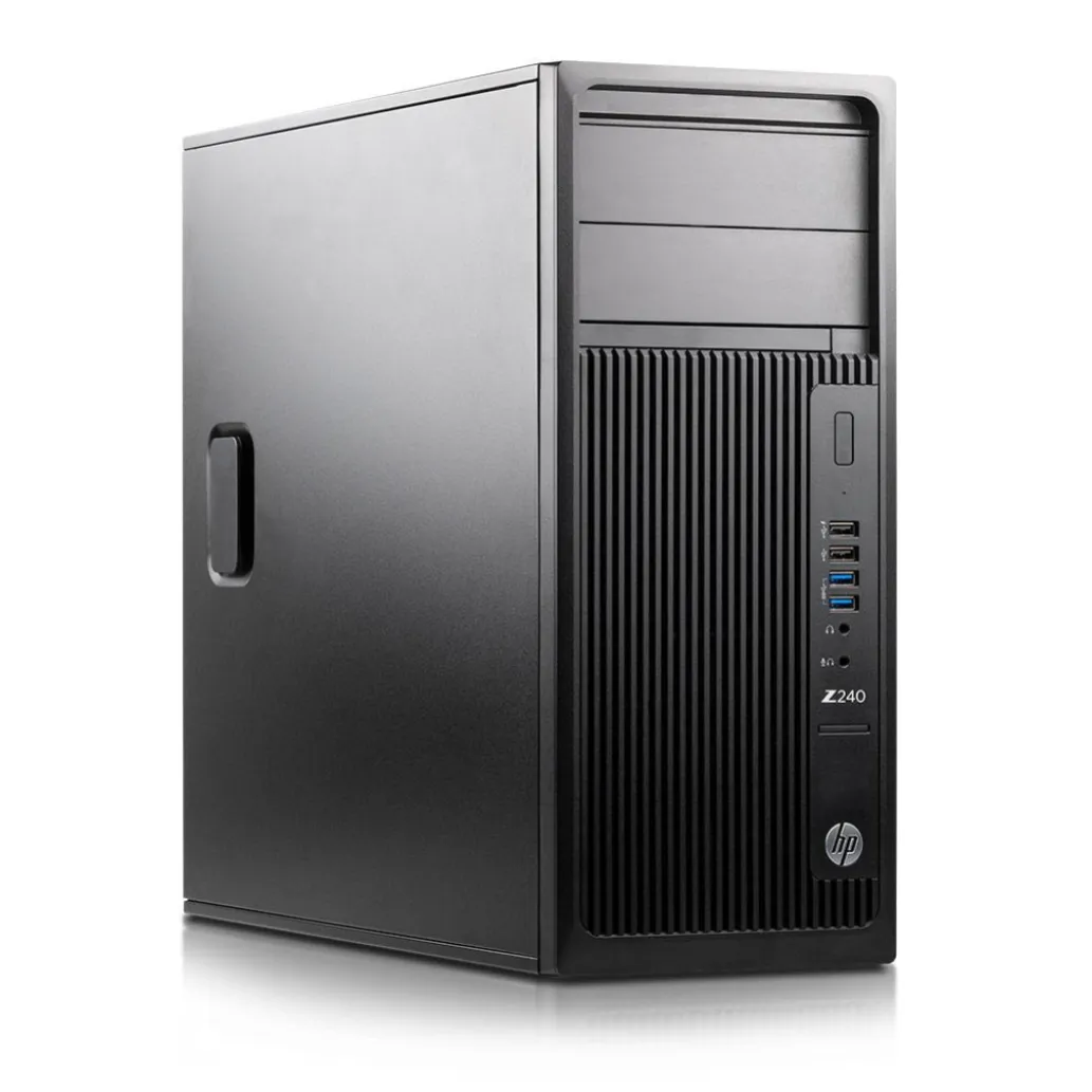 Del. Postaja RNW TWR HP Z240 QC E3-1270v6 / 32GB / SSD512GB / nVidia Quadro P4000 / Win 10 Pro