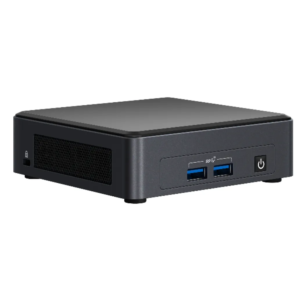 Računalnik BB Intel NUC11TNKv70002 UCFF i7-1185G7 4C/8T 1,2-4,8GHz DDR4 M.2 HDMI Thunderbolt 3/4 GigaLAN Wi-Fi - brez 3,5 audio jack