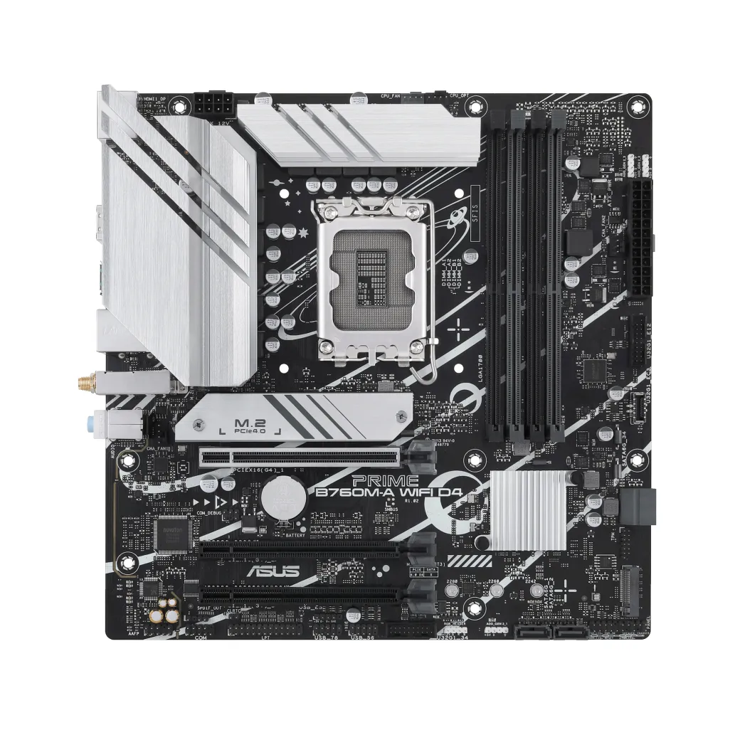 Osnovna plošča 1700 Asus PRIME B760M-A WIFI microATX 2x HDMI 1xDisplayPort
