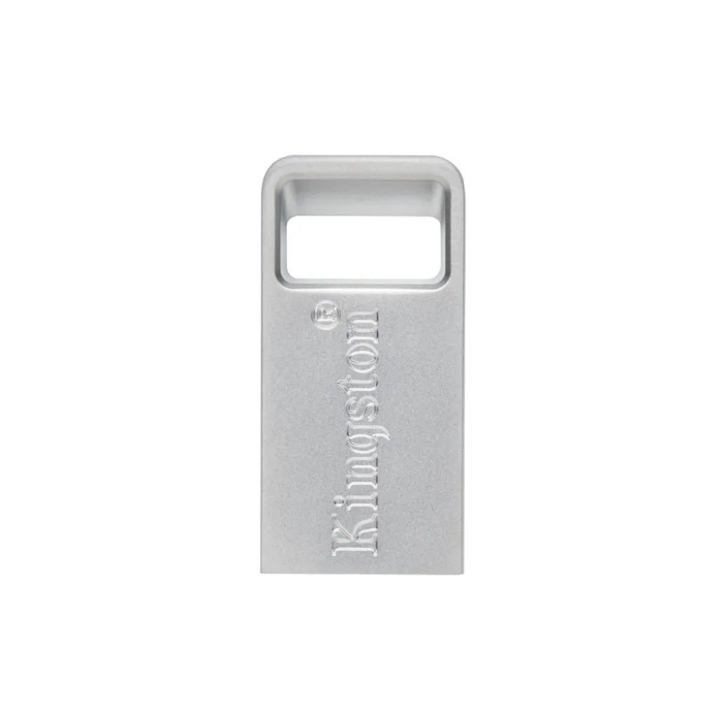 Spominski ključek 256GB USB 3.2 Kingston DT Micro 200MB/s - kovinski/micro/srebrn (DTMC3G2/256GB)