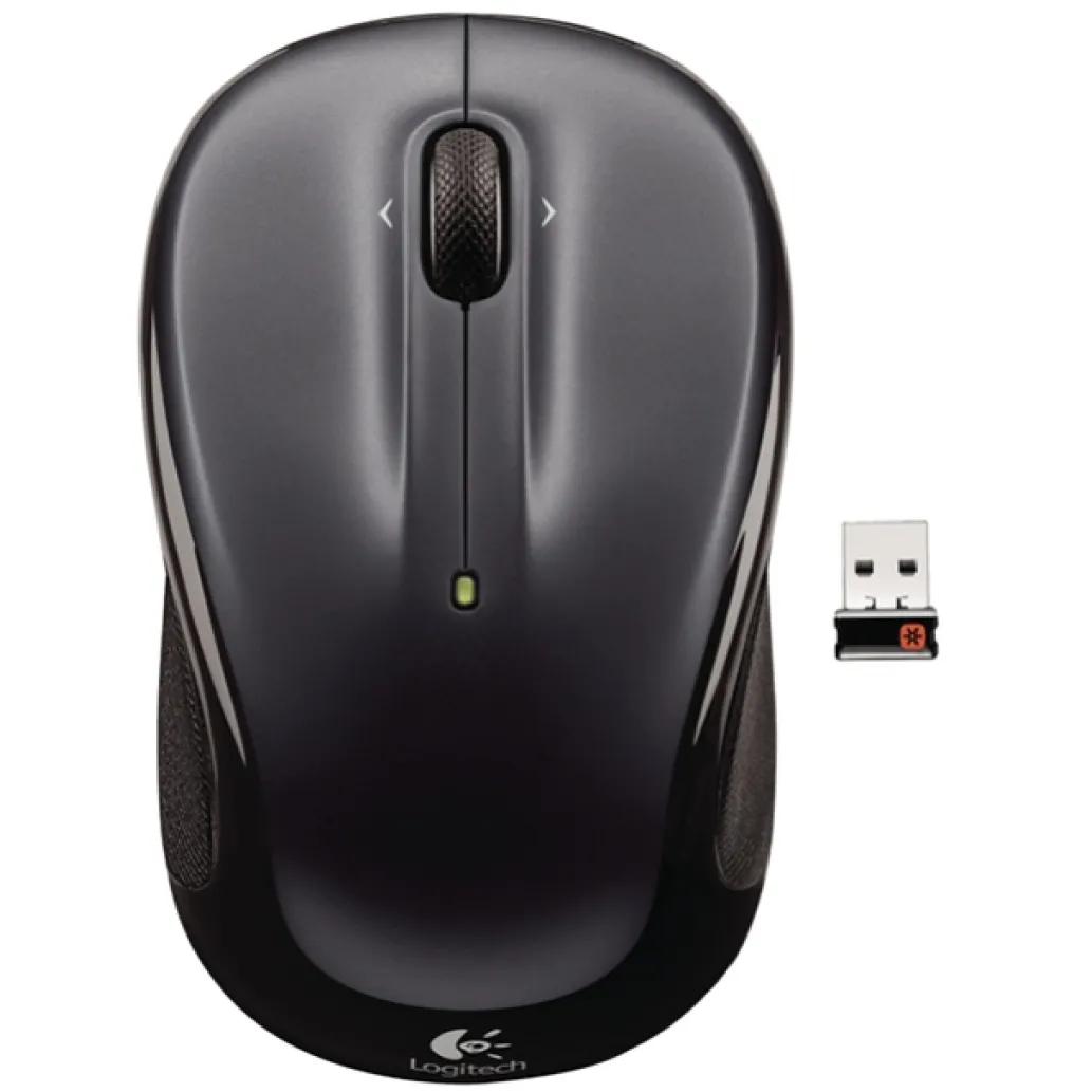 Miš Logitech NoteBook Brezžična M325 optična nano Unifying črna (910-002142)