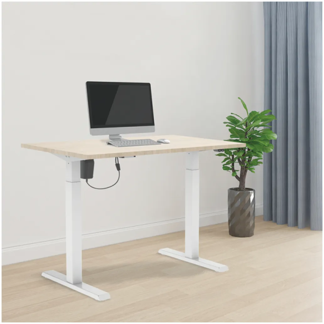Dvižno podnožje za mizo Logilink električno 730-1230mm bela (EO0029W)