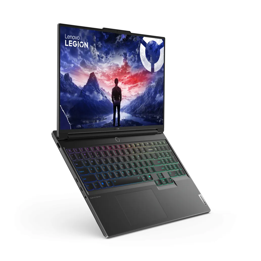 Prenosnik Lenovo 40,64 cm (16,0") Legion 7 3200x2000 IPS G-SYNC 430nit 165Hz i9-14900HX/32GB/SSD1TB/BL RGB/FP/RTX4070-8GB/DOS (83FD0093SC)