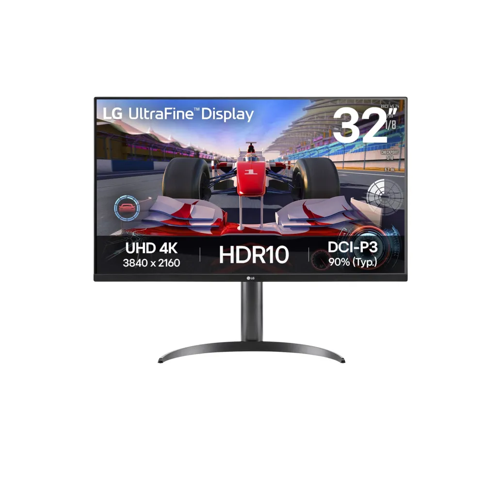 Monitor LG 80 cm (31,5") 32UR550K-B 3840x2160 VA 4ms HDMI 2xHDMI DisplayPort Pivot DCI-P3-90% FreeSync HDR10